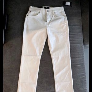 7 SEVEN FOR ALL MAN KIND NEW W/TAGS White STRAIGHT